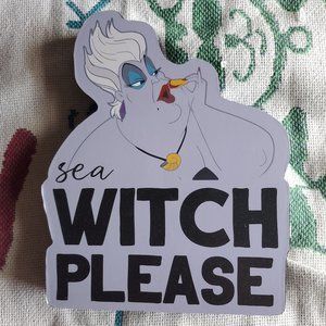 Silver Buffalo Disney Little Mermaid Ursula Sea Witch Please Home Wall Art, NWT